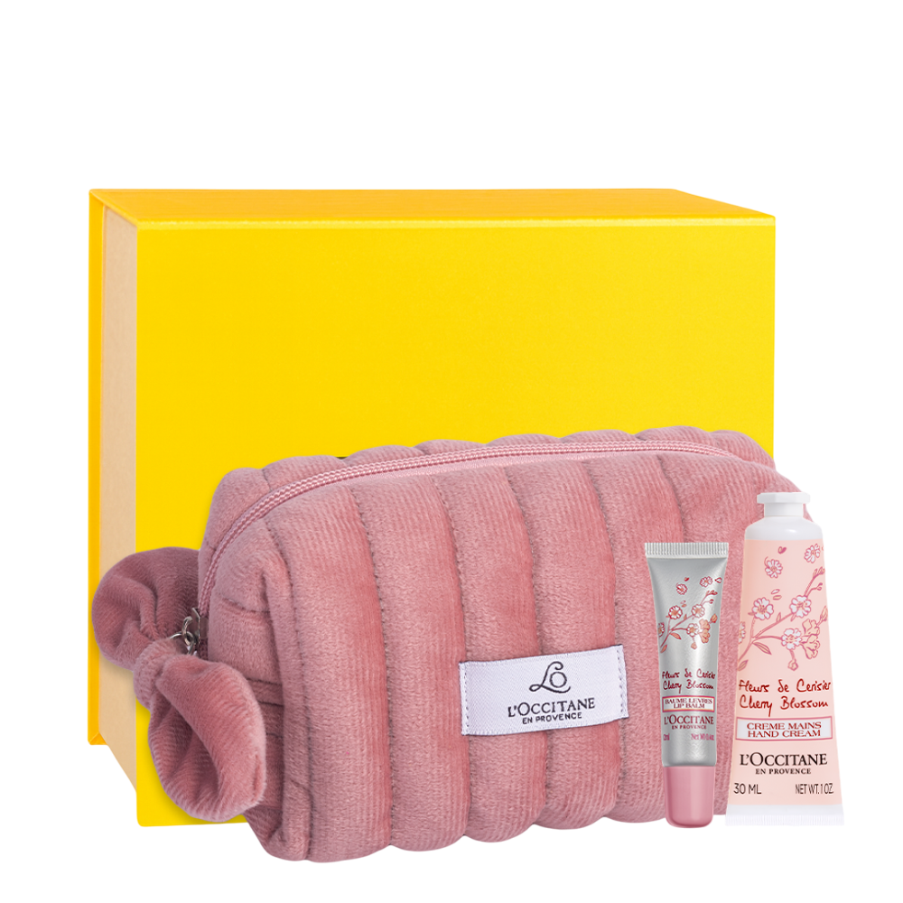 Presente Travel Size Flor de Cerejeira: Bálsamo Labial e Creme de Mãos, , large image number 0